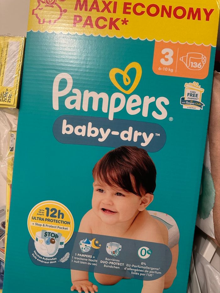 Couche Pampers