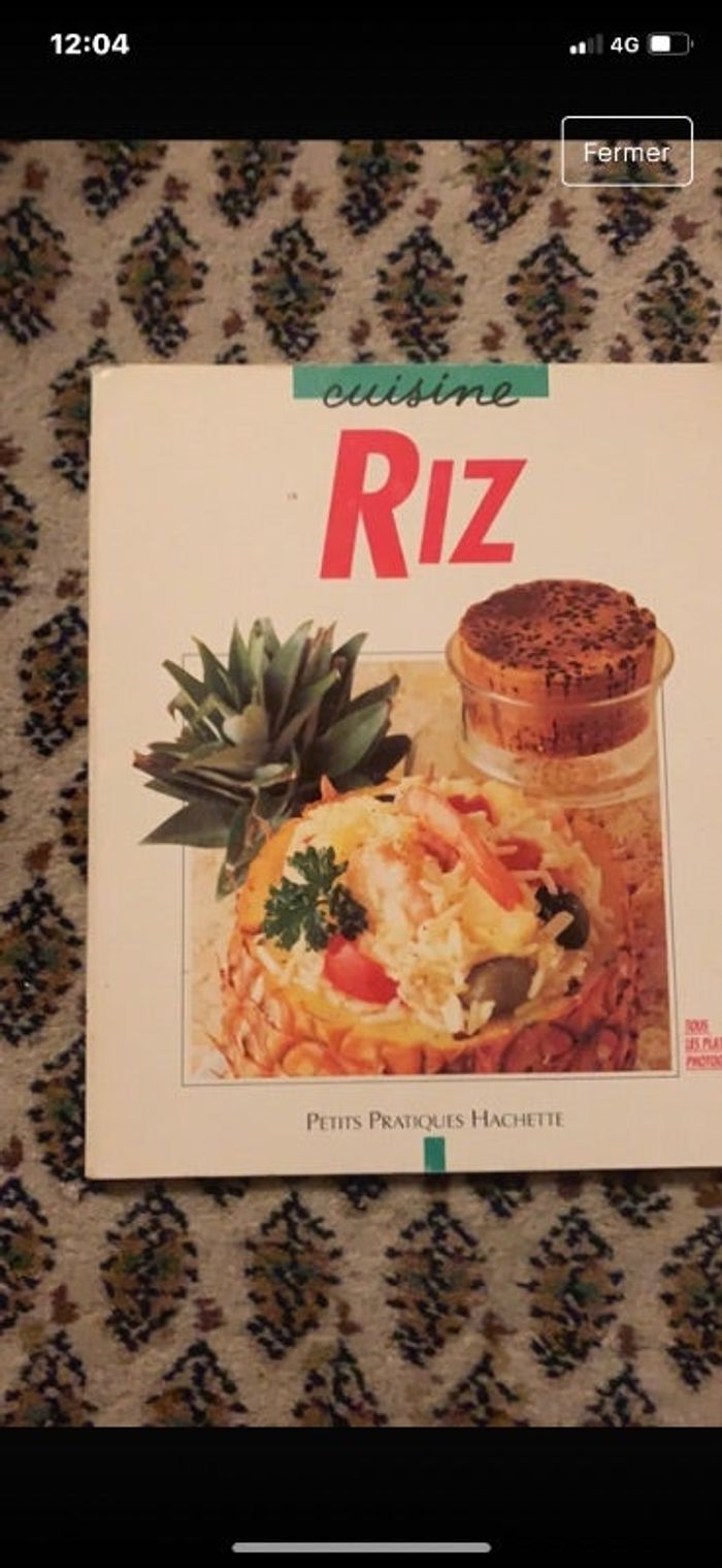 Livre de cuisine le lot