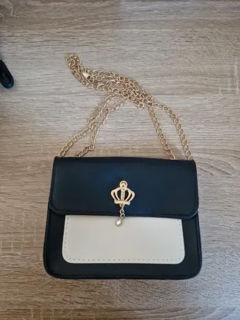 Petit sac à main couronne
