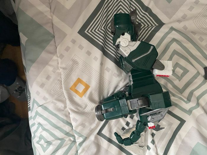 Power ranger jouer éléphant vert - photo numéro 3