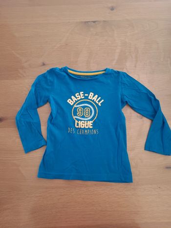 T-shirt manches longues 4 ans