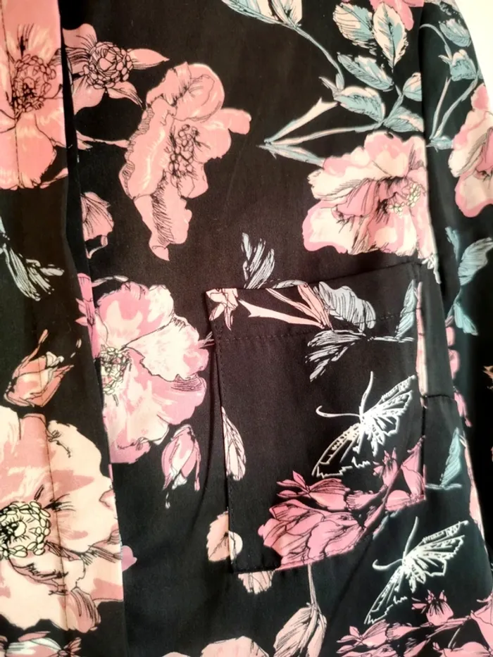 Chemise fluide fleurie - photo numéro 3