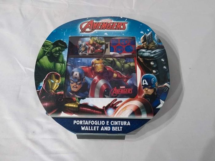 Ensemble ceinture et porte monnaie avengers - photo numéro 1