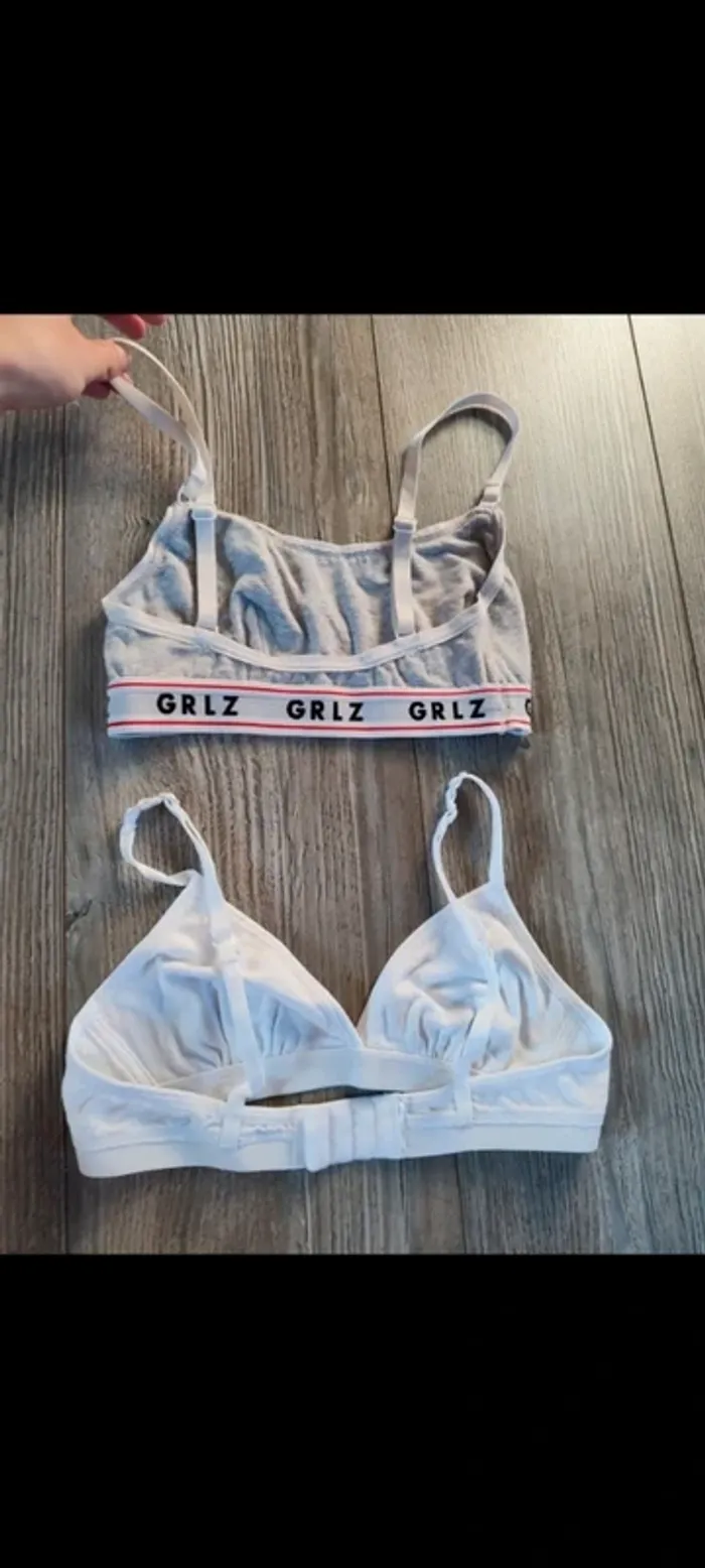 Lot de 2 brassières - photo numéro 2