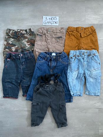 Lot pantalon