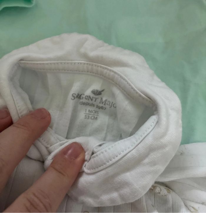 Lot de pyjamas bébé 1 mois - photo numéro 3