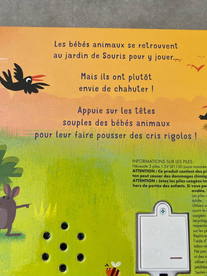 Livre sonore Les cris des bébés animaux - photo numéro 10