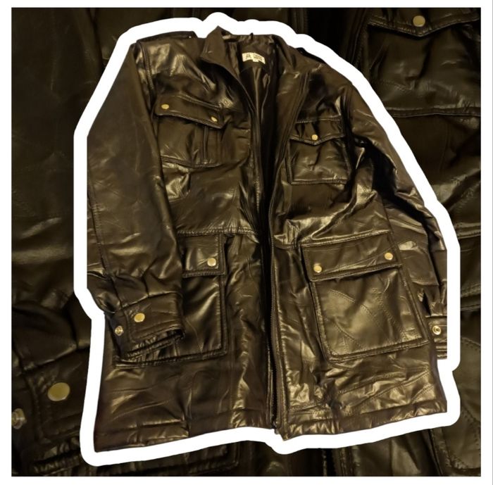 veste 100%cuir d'agneau L'homme moderne.T .M