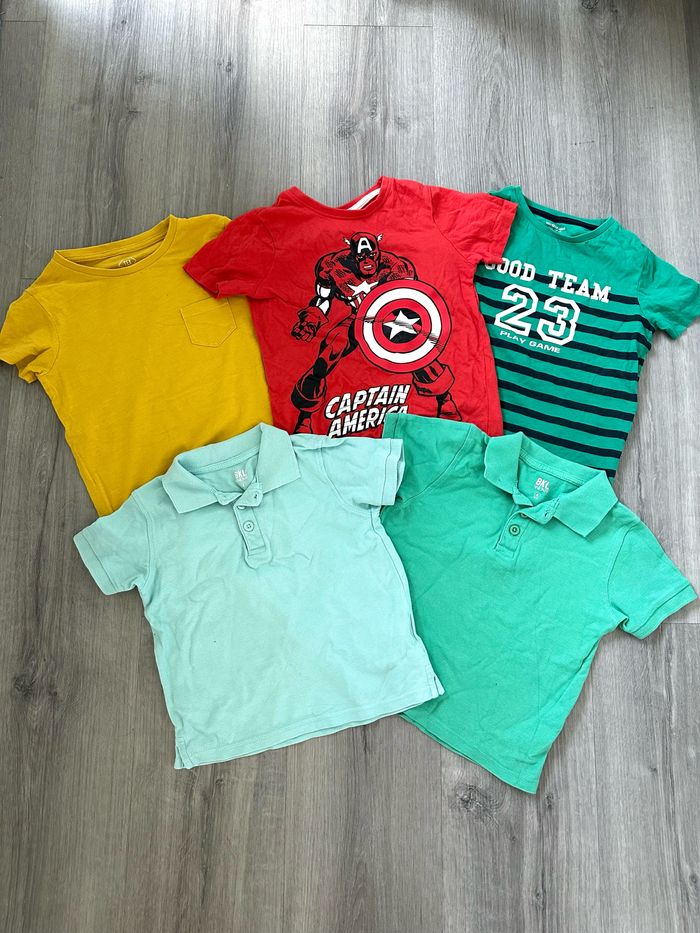 Lot t shirts et polo 5 ans