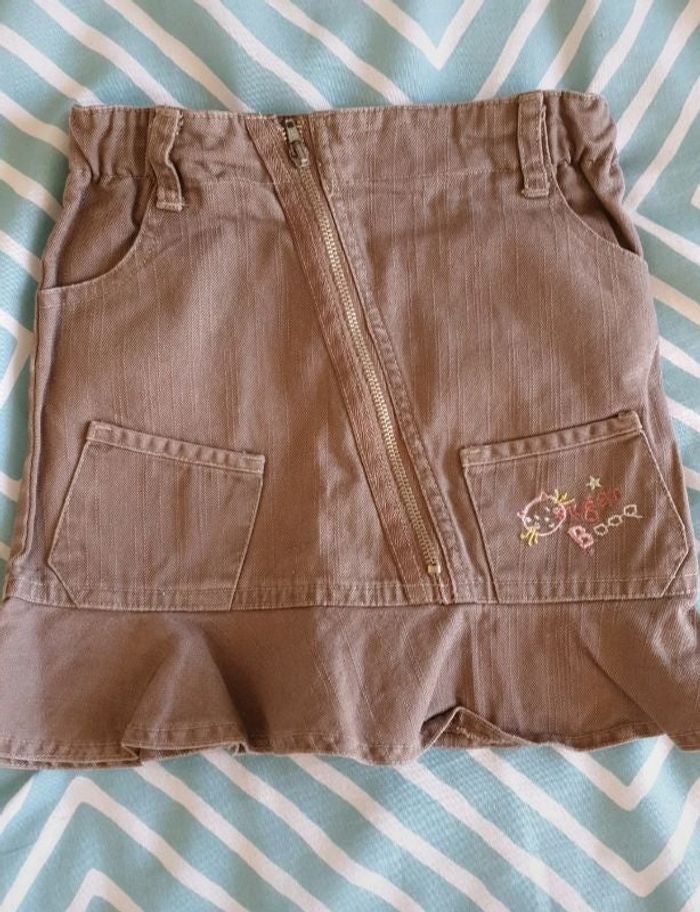 Jupe marron 2ans