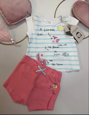 Ensemble bébé fille - neuf - Canada House - Taille 1/3 mois 