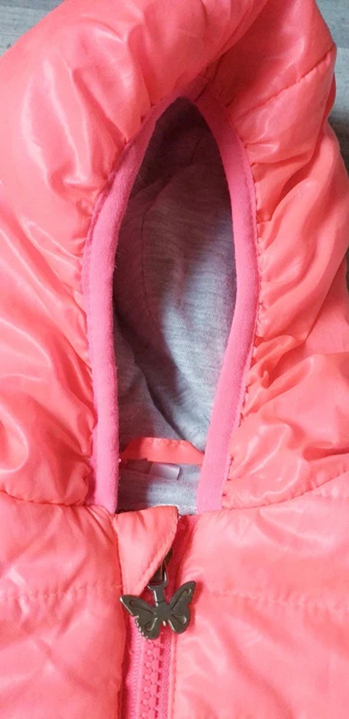 Manteau doudoune corail 18 mois - photo numéro 2