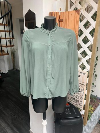Topshop chemisier kaki 38