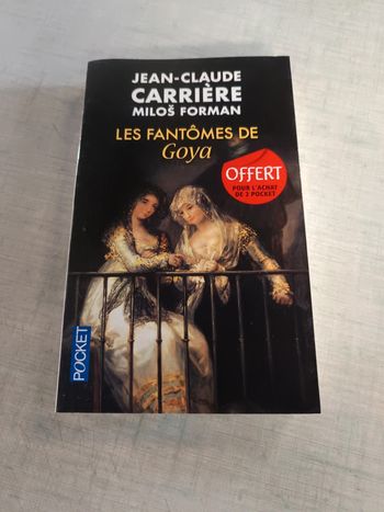 Livre les fantômes de goya