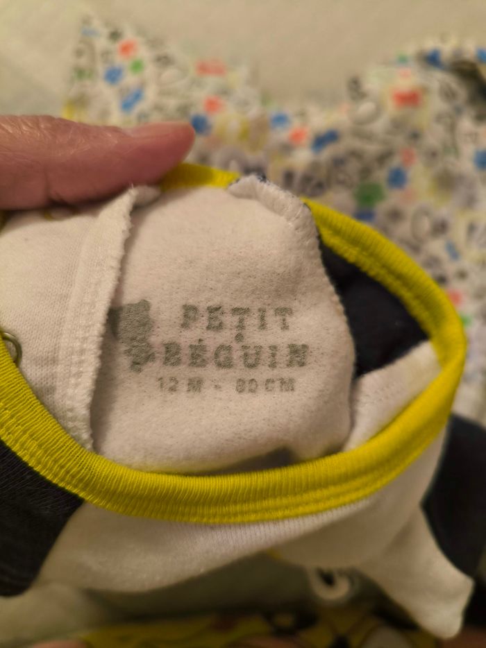 Petit beguin pyjama pour garçon de 12 mois - photo numéro 3