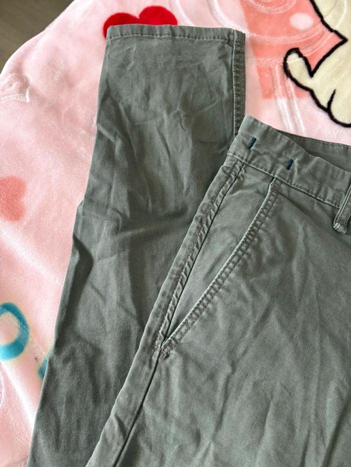 Jeans vert Zara - photo numéro 3