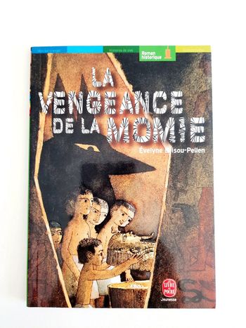 Livre de poche jeunesse La Vengeance de la Momie Éméline Brisou-Pellen #lora11livrejeunesse