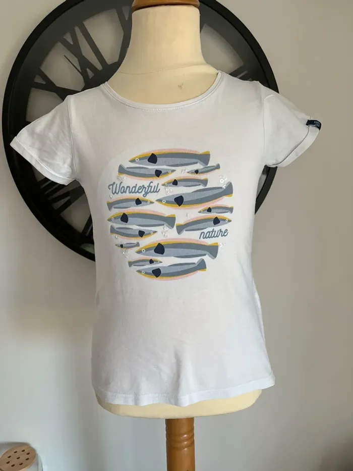 Tee-shirt fille wonderful nature