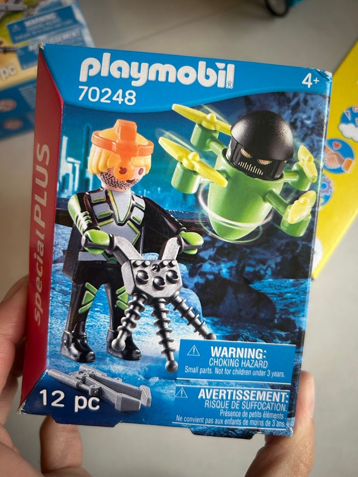 playmobil Agent avec drone 70248