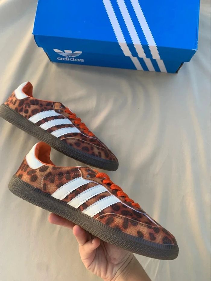 Adidas Samba Preloved Léopard Rouge 41⅓ - photo numéro 3