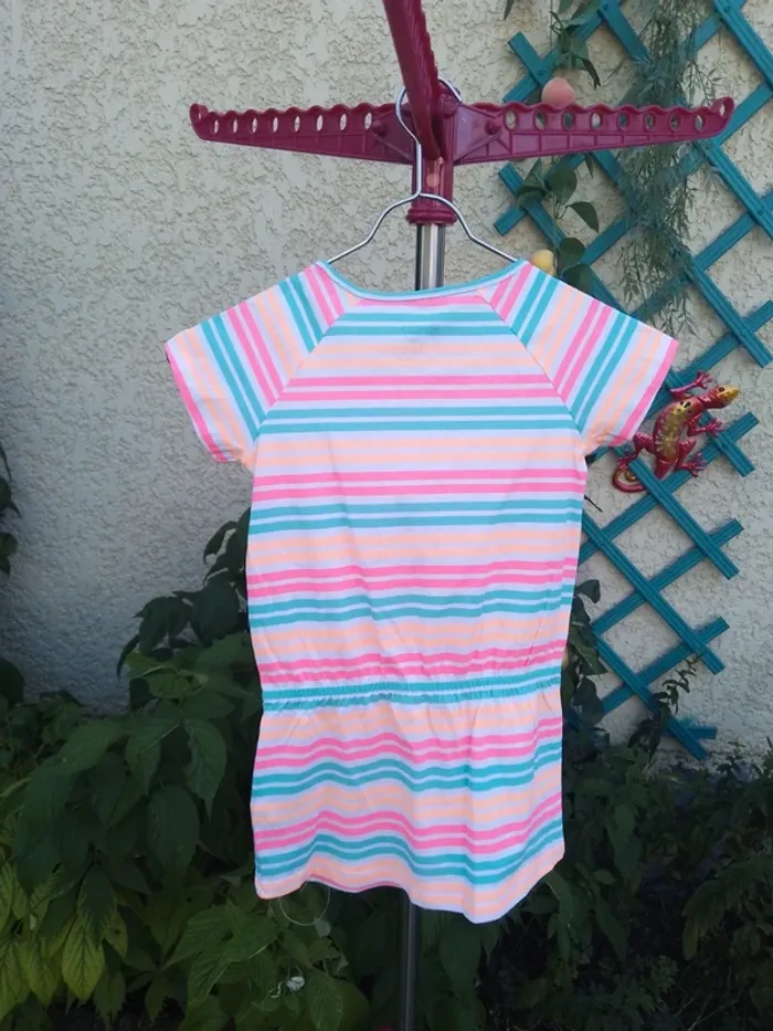 robe été taille 3 ans epop girl 100% coton neuve - photo numéro 4