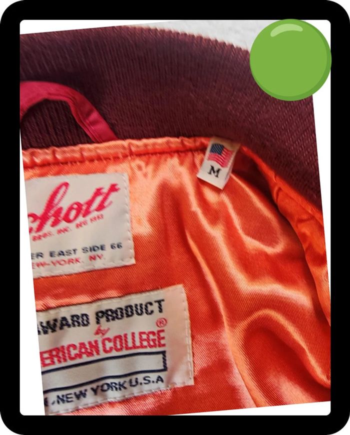 Bomber femme Schott Taille S - photo numéro 10