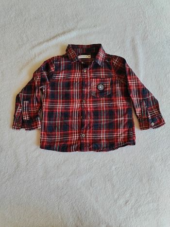 Chemise à carreaux Lulu Castagnette 18 mois