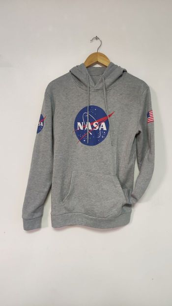 Sweat imprimé à capuche homme Taille S