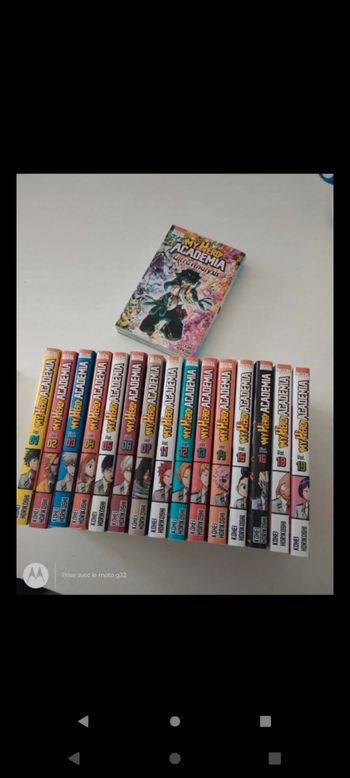 Manga my héro academia neuf