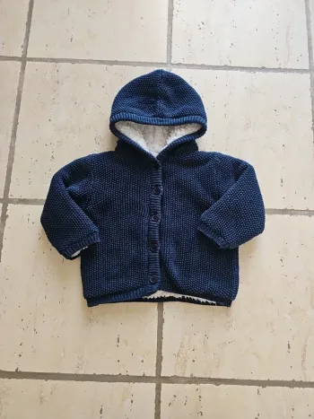 Gilet chaud moumoute - Mes petits cailloux - 18 mois/80 cm