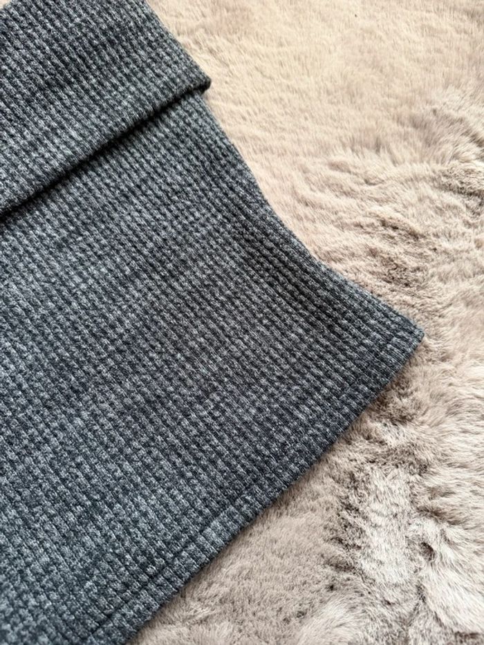 Top bandeau Mango gris – taille S – neuf avec étiquette - photo numéro 5