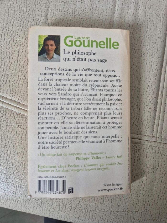 Livre le philosophe qui n'était pas sage - photo numéro 2