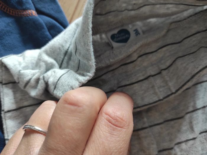 Lot de 3 pantalons léger 3 mois - photo numéro 2