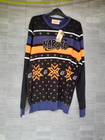 Pull naruto noel neuf taille XXL