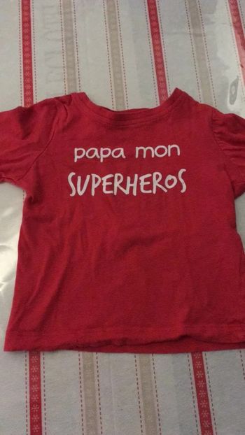 T-shirt manches longues 18 mois Mots d’enfants