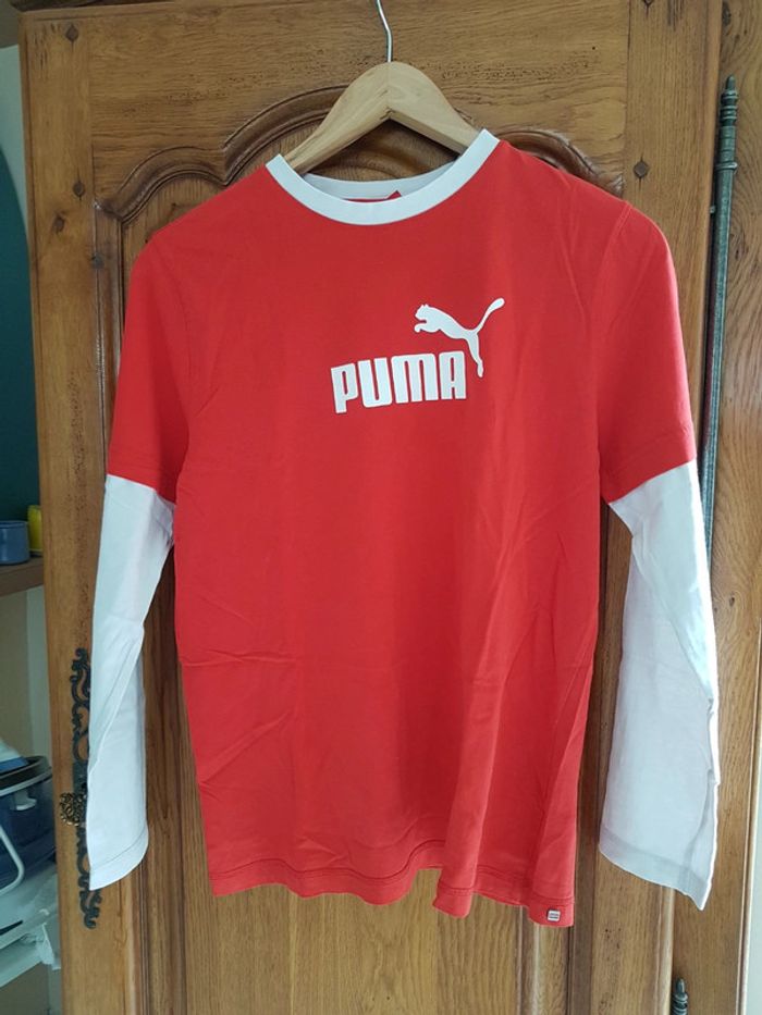 Sweat Puma à manches longues 14 ans