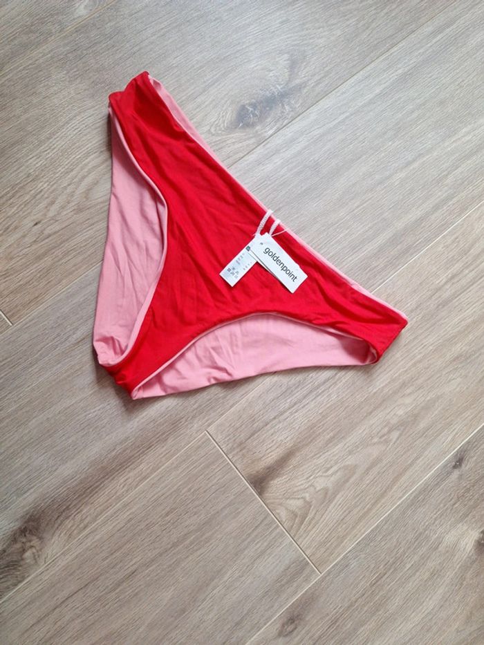 Bas De maillot de bain taille M 38/40 double face goldenpoint - photo numéro 2