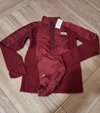 Veste enfant Mixte sport course bordeaux