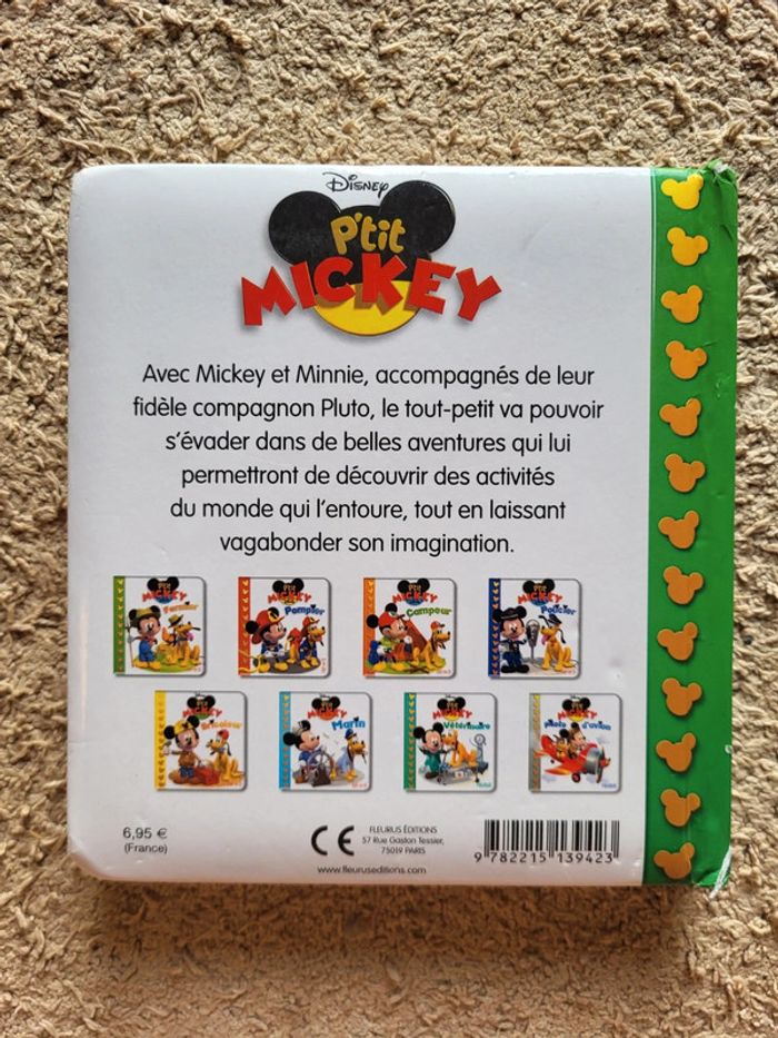 Livre enfant "P'tit Mickey attend le Père Noël" - Fleurus - photo numéro 2