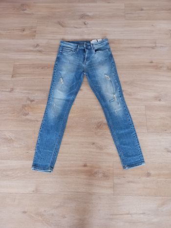 Jeans effet usé Calvin Klein W28 L32