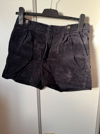 Short en velours