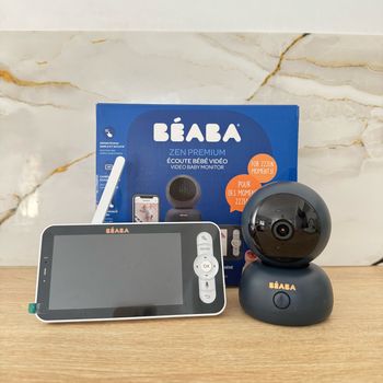BÉABA Babyphone écoute-bébé Vidéo Zen Premium night blue.