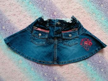 Jupe en jeans taille 12 mois