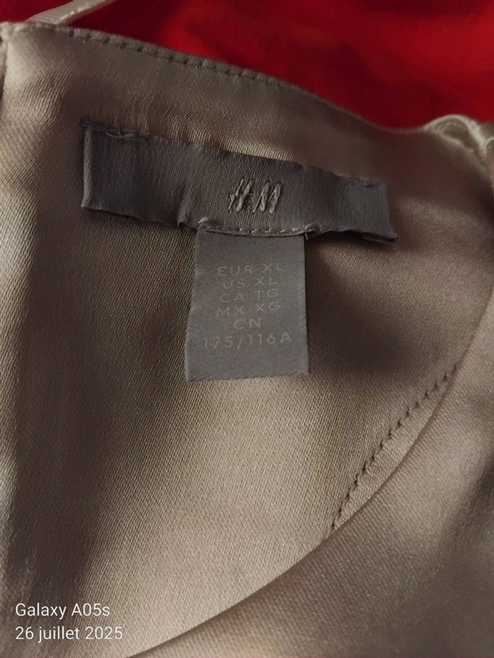 Blouse overzise H&M txl 100%polyester - photo numéro 7