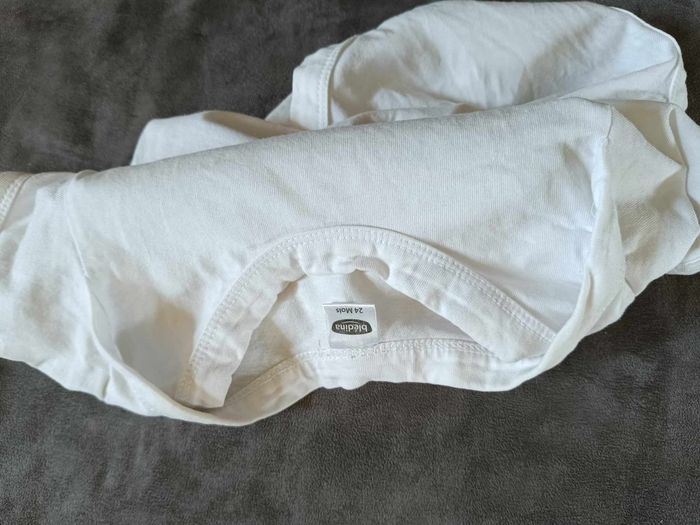 Body mixte blanc 24 mois collector blédina - photo numéro 2