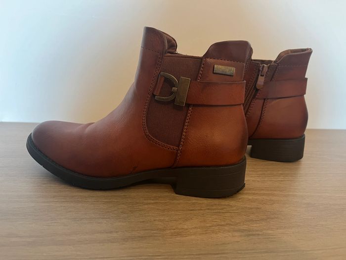 🟤 Boots marron effet vieilli – Super Mode - Pointure 36 - photo numéro 6