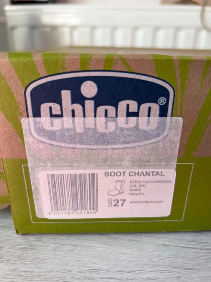 Bottes noires Chicco 27 neuves - photo numéro 6