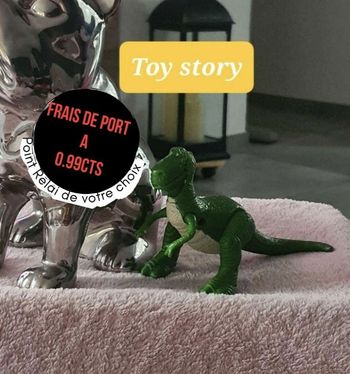 Dinosaure vert REX dessin animés toy story Disney