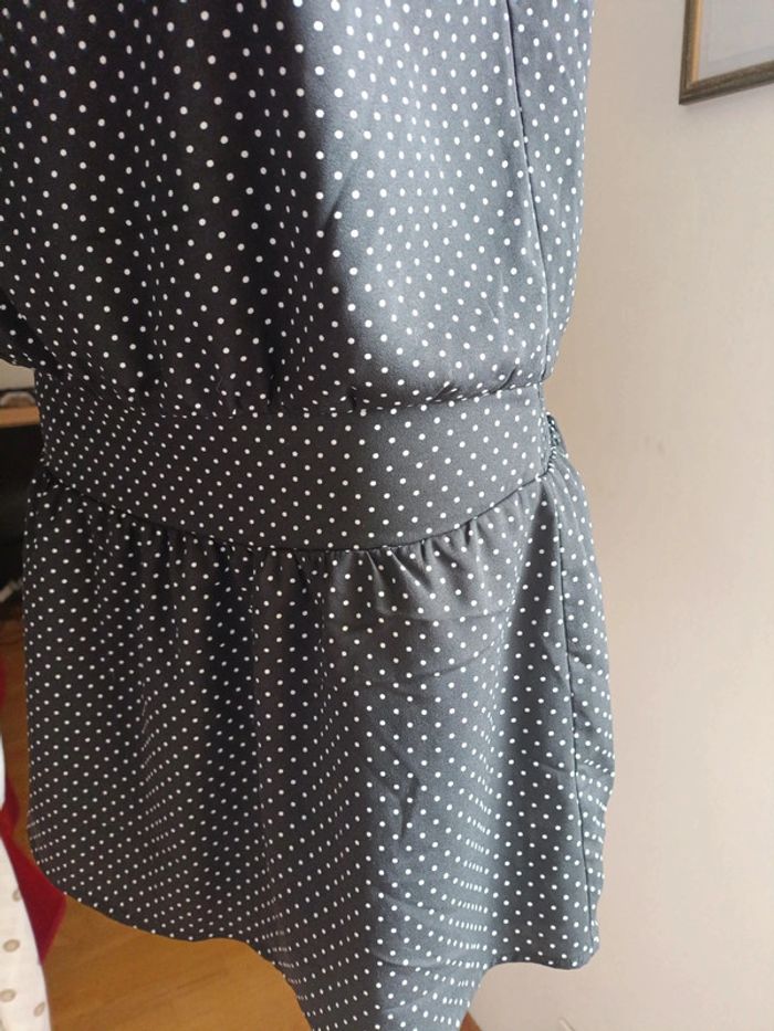 Robe sans manche à petits pois - photo numéro 3