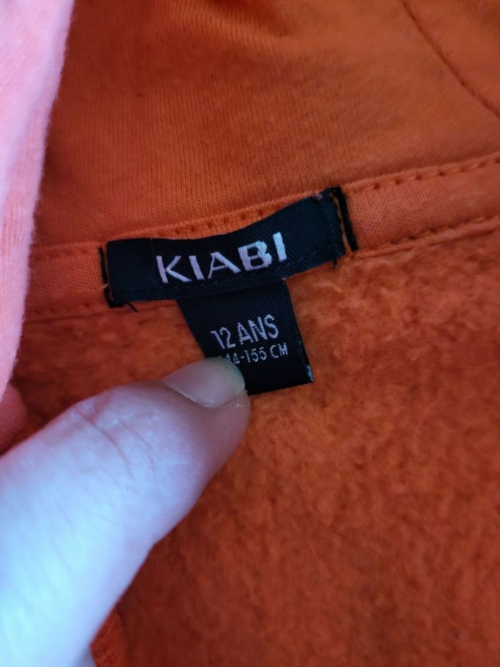 Veste orange kiabi 12 ans - photo numéro 2